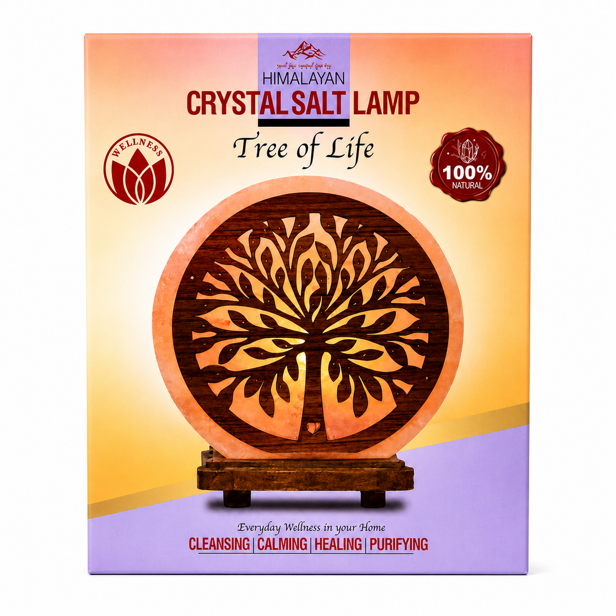 Tree of Life Himalayan Crystal Salt Lamp