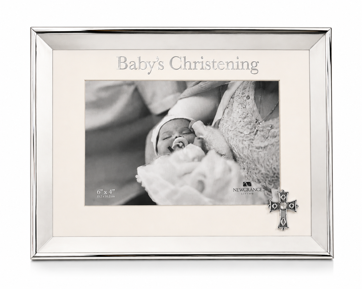 Baby’s Christening Photo Frame