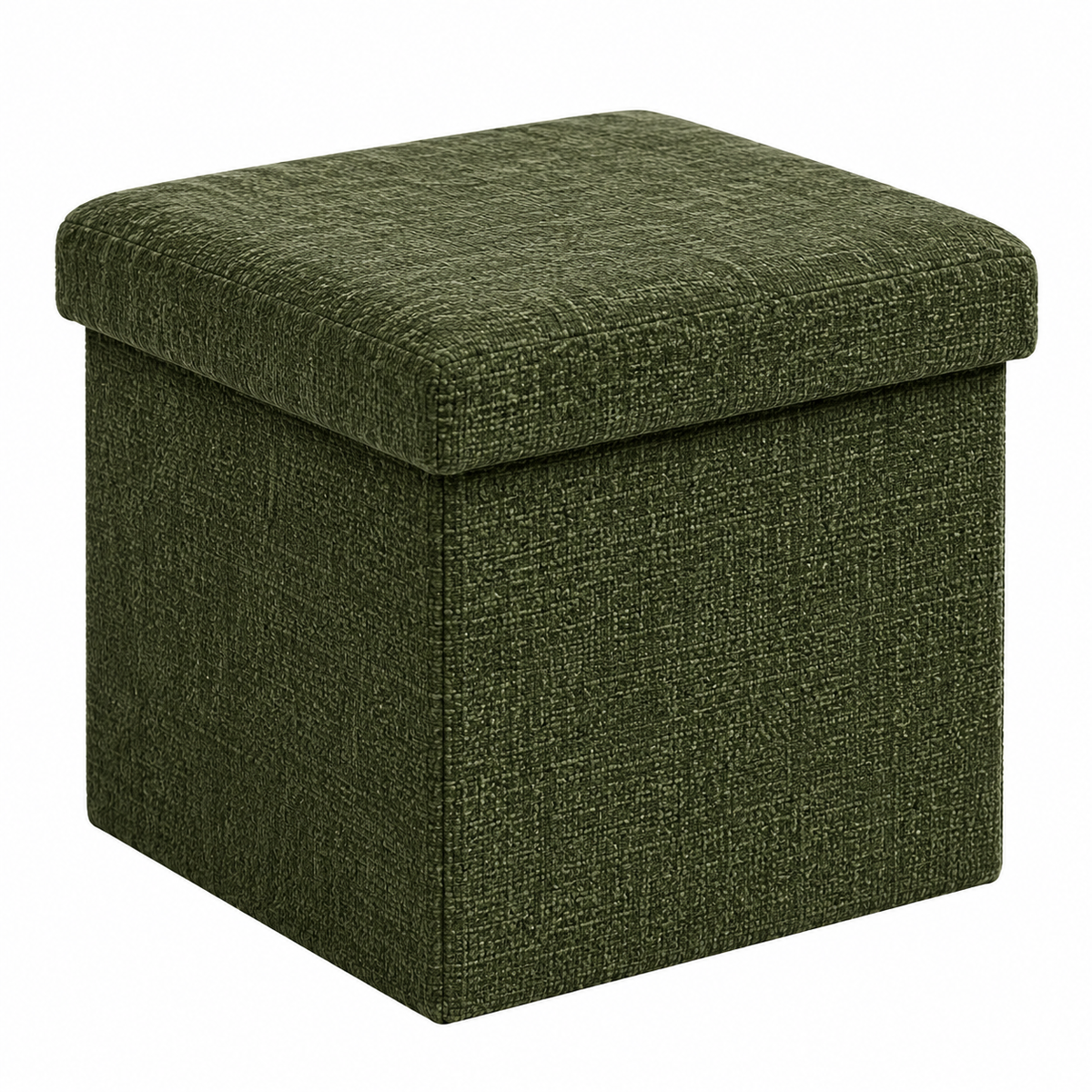 Green Storage Ottoman