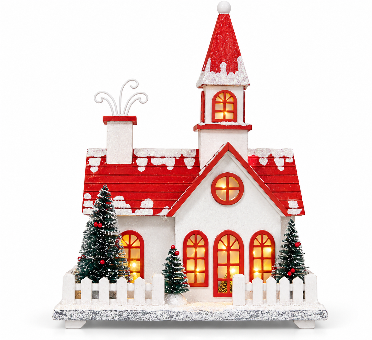 Light-Up Christmas Church