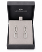 Newgrange Sparkle Link Drop Earrings