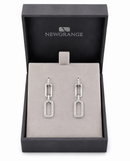 Newgrange Sparkle Link Drop Earrings