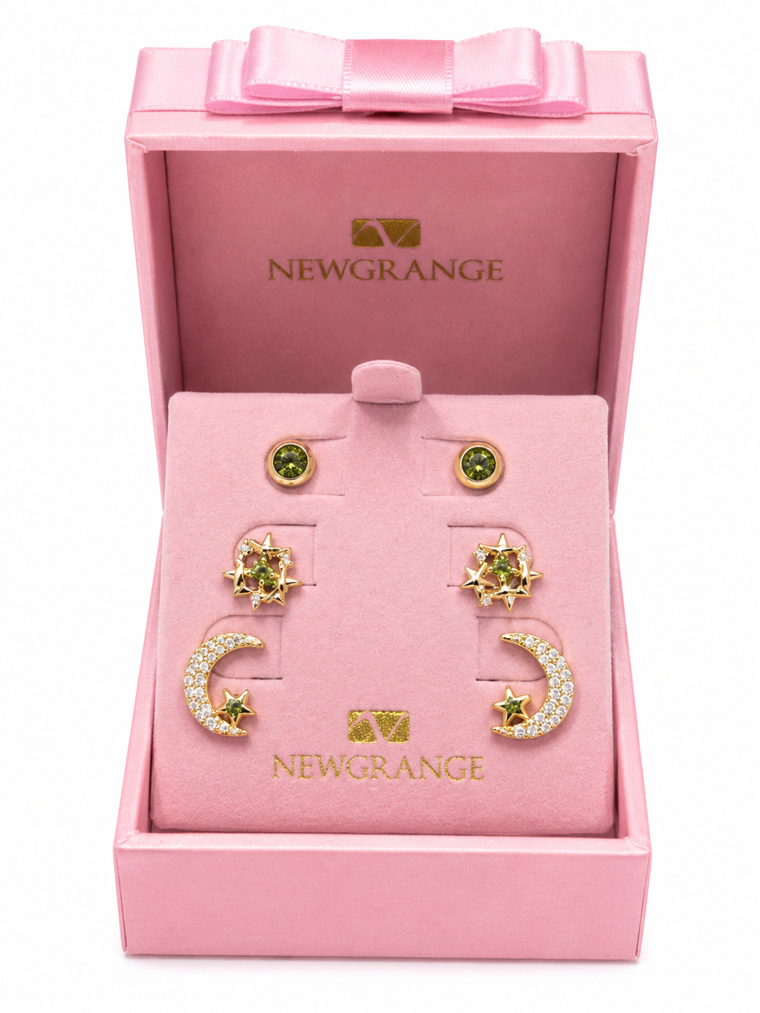 Gold Celestial Earring Set