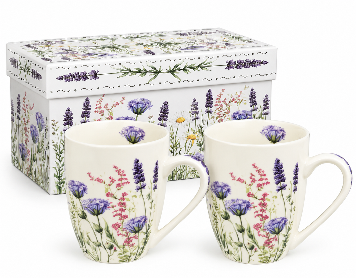 Wildflower Mug Gift Set – Set of 2