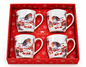 Newgrange Robin Mug Set – Set of 4