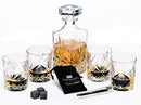 WHISKEY DECANTER SET - 7 PIECE