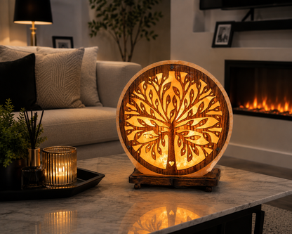 Tree of Life Himalayan Crystal Salt Lamp