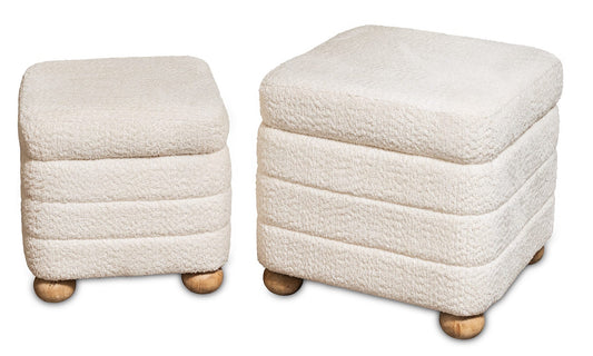 Bouclé Footstools