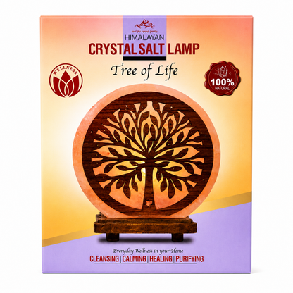Tree of Life Himalayan Crystal Salt Lamp