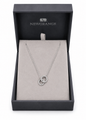 Silver Interlocking Circle Necklace