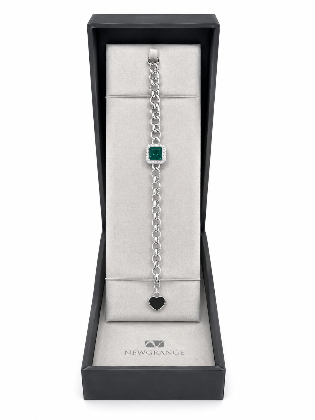 Newgrange Emerald Green Crystal Bracelet