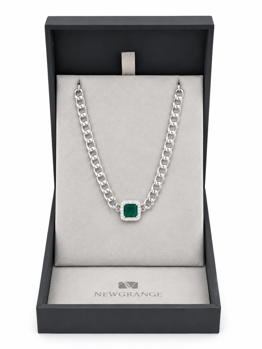 Newgrange Emerald Green Statement Necklace