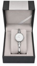 Newgrange Silver Crystal Bangle Watch
