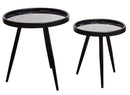 Nesting Side Tables - Black