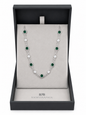 Newgrange Emerald Green Crystal Necklace