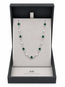 Newgrange Emerald Green Crystal Necklace