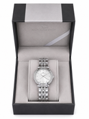 Newgrange Silver Crystal Bracelet Watch