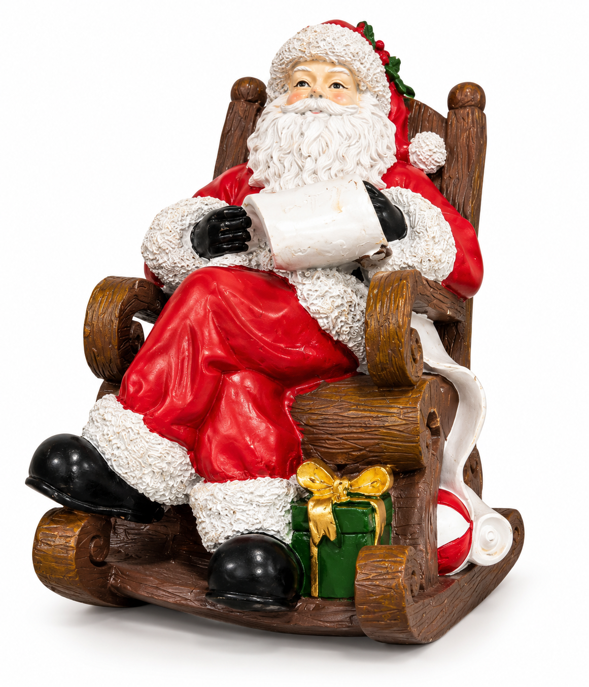 Santa Rocking Chair Decoration