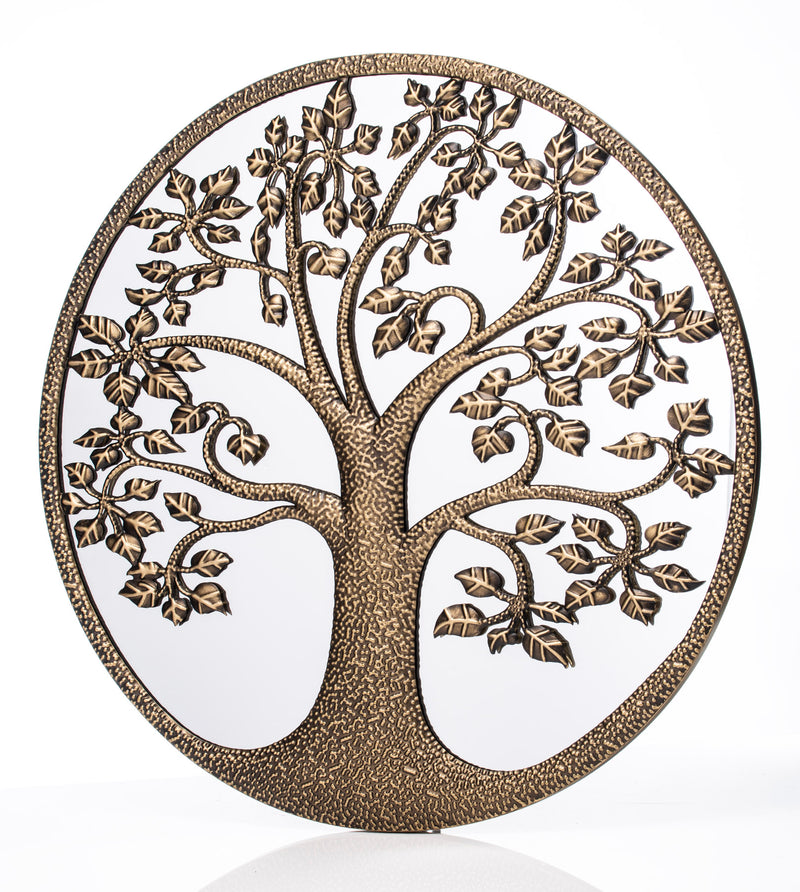 THE GRANGE COLLECTION WALL MIRROR TREE OF LIFE 50CM