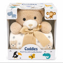Cuddles Teddy Bear & Blanket Set
