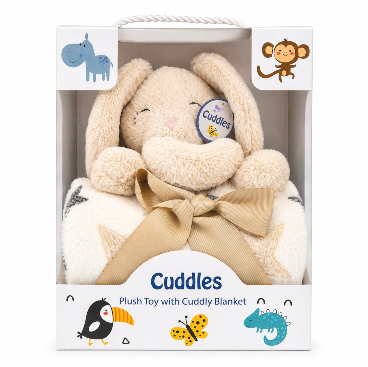 Cuddles Bunny Plush Toy & Blanket Set