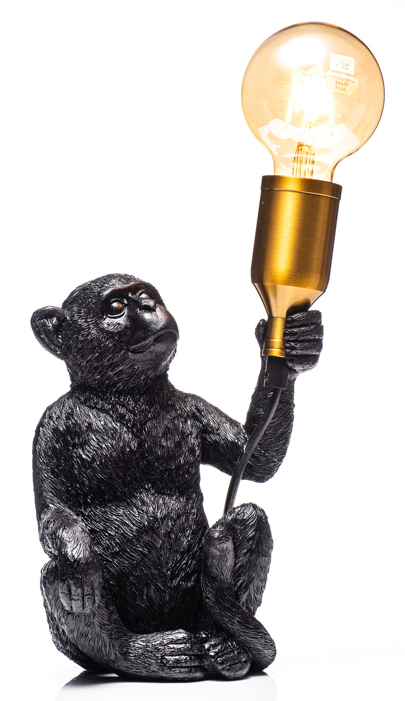 THE GRANGE COLLECTION SMALL SITTING MONKEY LAMP