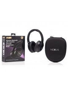 NEXUS WIRELESS BLUETOOTH ANC FUNCTION OVER-EAR HEADPHONES BLACK
