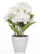 THE GRANGE COLLECTION HYDRANGEA IN WHITE 35CM