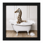 Giraffe Bathroom Print
