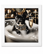French Bulldog Bathroom Print