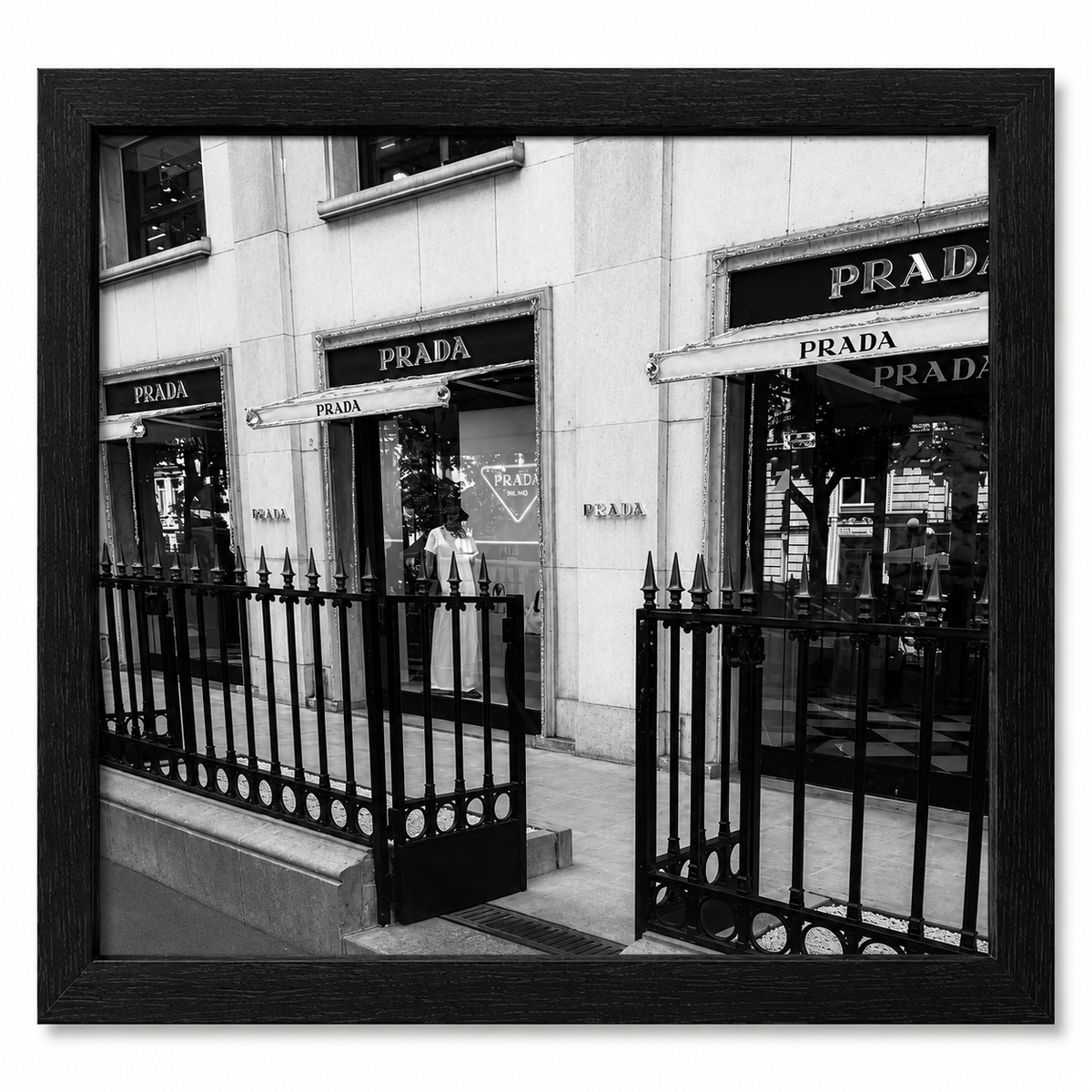 Prada Store Wall Art
