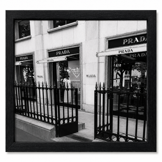 Prada Store Wall Art