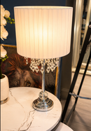 Crystal Cascade Table Lamp