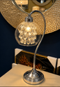 Crystal Globe Table Lamp