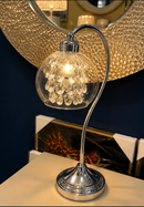 Crystal Globe Table Lamp
