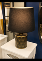 Art Deco Black & Gold Table Lamp