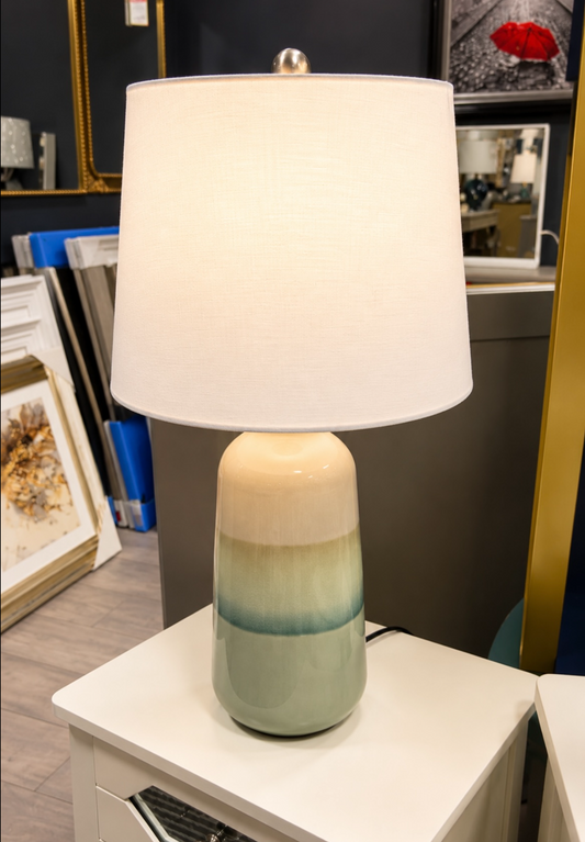 Sage Ombre Table Lamp