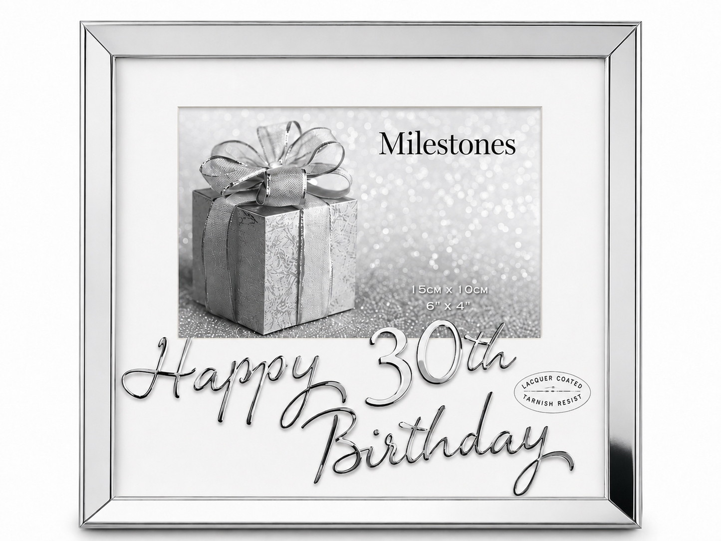 30th Birthday Milestone Photo Frame