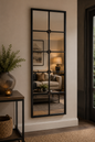 Industrial Window Style Mirror