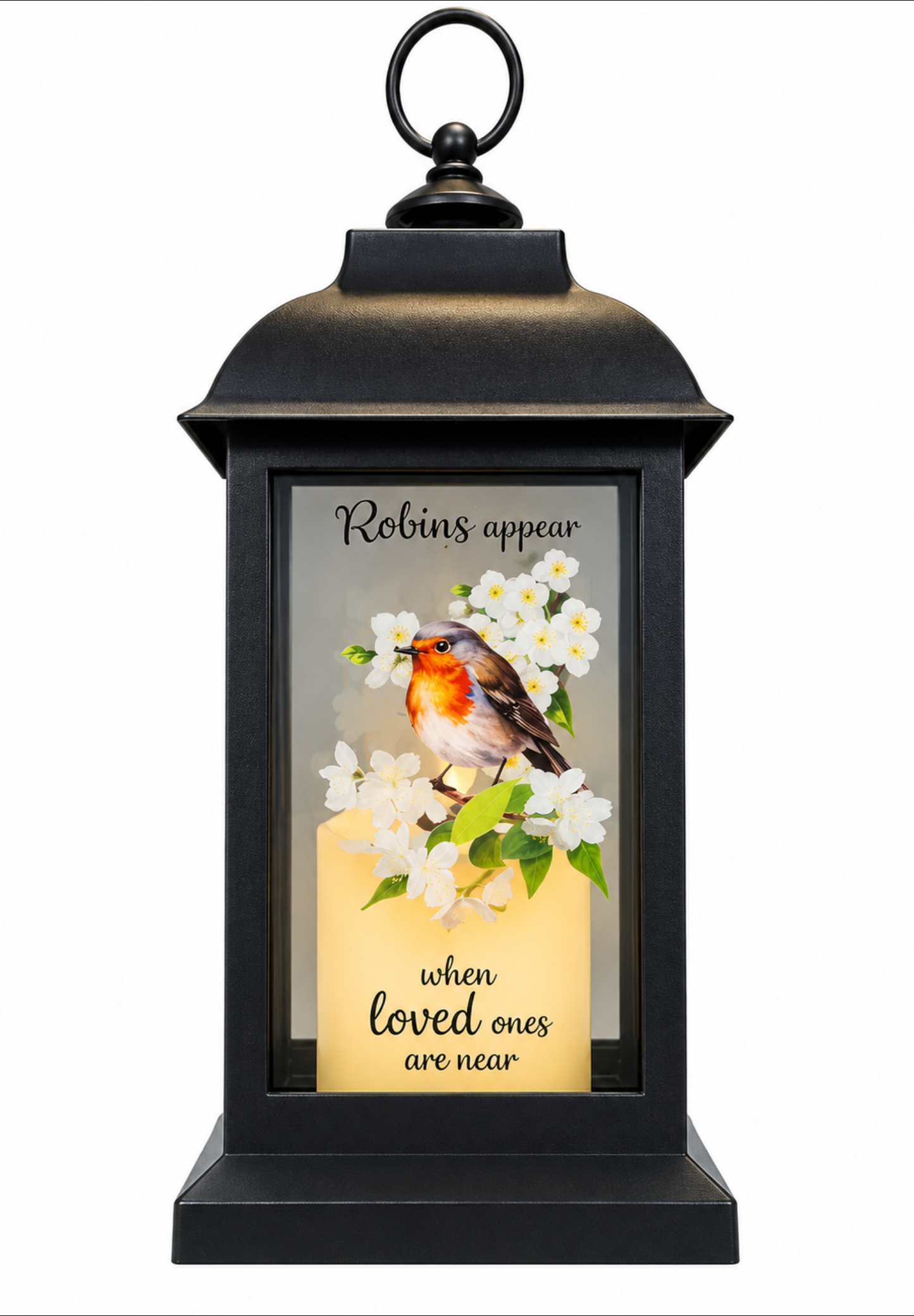 Robin Memorial LED Lantern