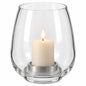 Clear Glass Hurricane Candle Holder