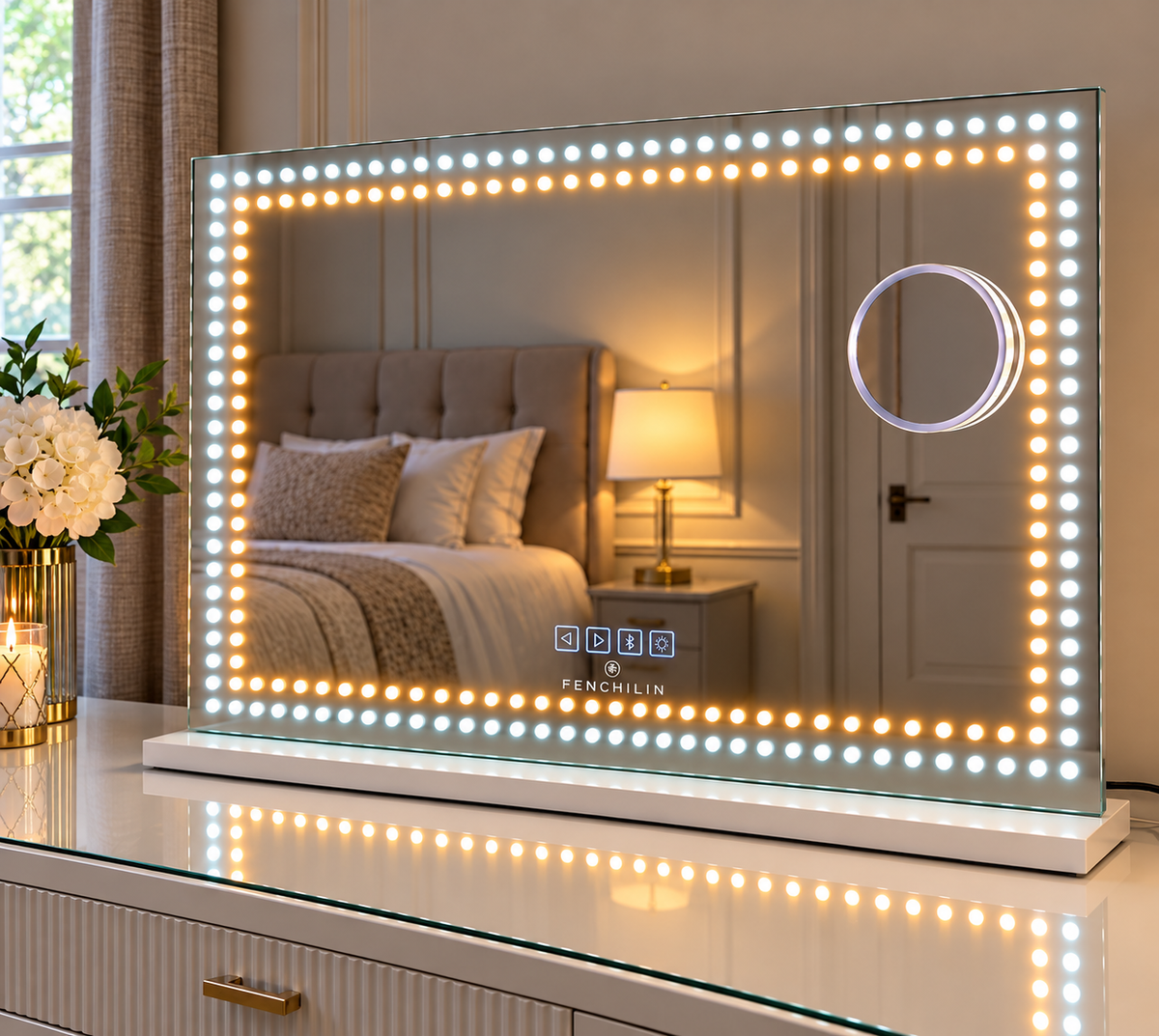 Large LED Vanity Mirror