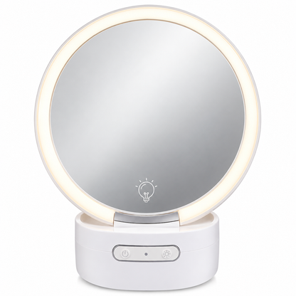 LED Music Portable Makeup Mirror