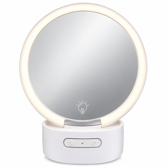 LED Music Portable Makeup Mirror