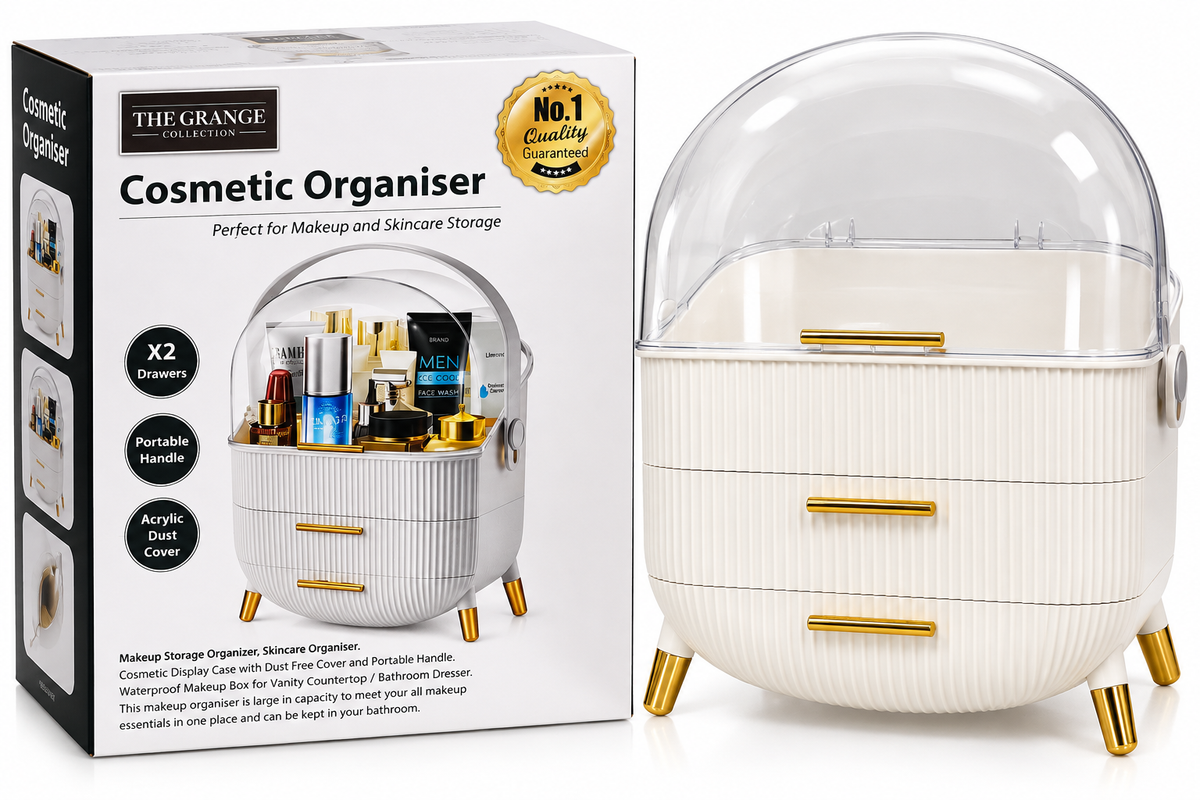 Cosmetic Organiser – White