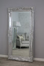 Swept Frame Silver Mirror