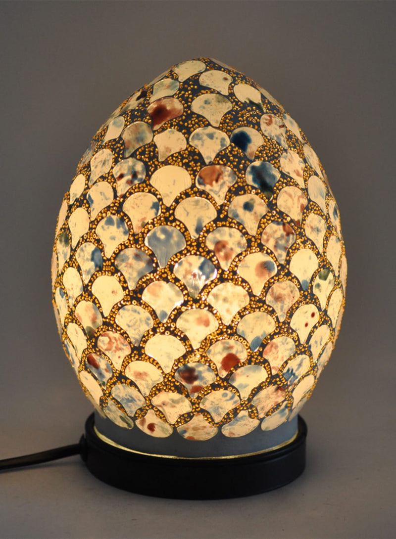 Shell Mosaic Lamp