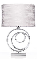 Silver Table Lamp