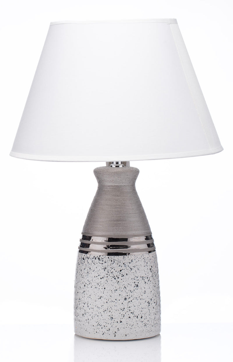 THE GRANGE COLLECTION SILVER DESIGN LAMP