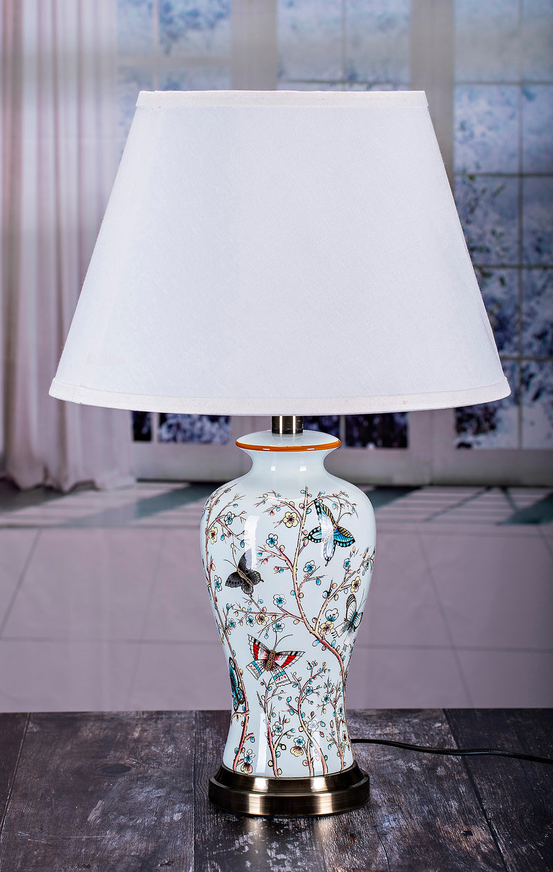 THE GRANGE COLLECTION BUTTERFLY TABLE LAMP